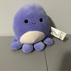 3/25$(Mix) Squishmallows Purple Octopus Plush Toy 7.5”